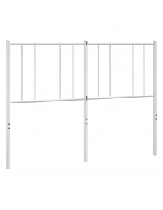 Testiera in Metallo Bianco 150 cm 2