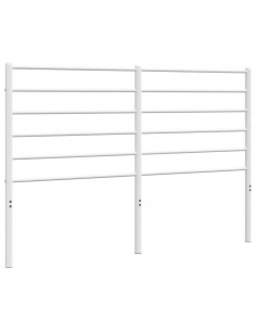 Testiera in Metallo Bianco 120 cm 2