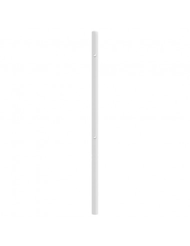 Testiera in Metallo Bianco 120 cm