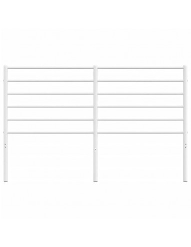 Testiera in Metallo Bianco 160 cm