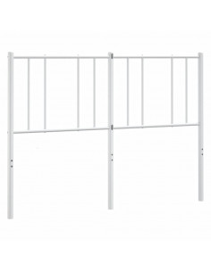 Testiera in Metallo Bianco 160 cm 2