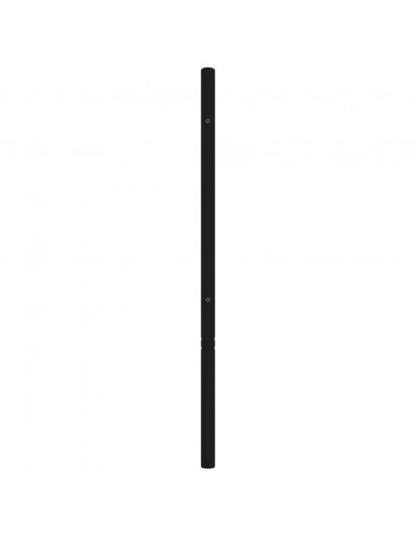 Testiera in Metallo Nero 107 cm