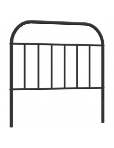Testiera in Metallo Nero 100 cm 2
