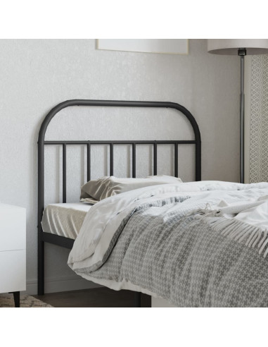 Testiera in Metallo Nero 100 cm