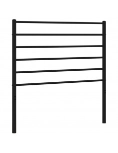 Testiera in Metallo Nero 75 cm 2