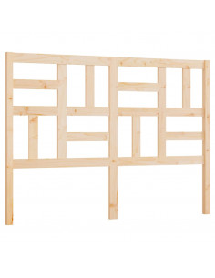 Testiera per Letto 156x4x104 cm in Legno Massello di Pino 2