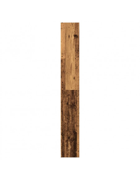 Libreria Legno Antico 80x24x176 cm in Legno Multistrato