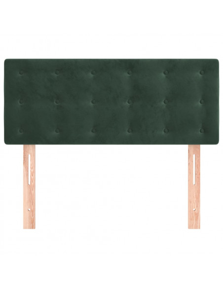 Testiera Verde Scuro 80x5x78/88 cm in Velluto