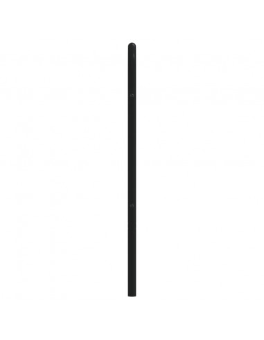 Testiera in Metallo Nero 75 cm