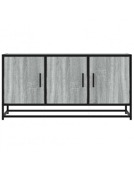 Mobile TV Grigio Sonoma 100x35x50 cm Legno Multistrato Metallo