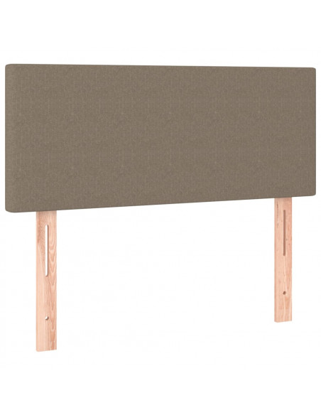 Testiera Tortora 100x5x78/88 cm in Tessuto