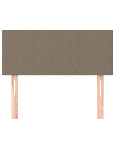 Testiera Tortora 100x5x78/88 cm in Tessuto