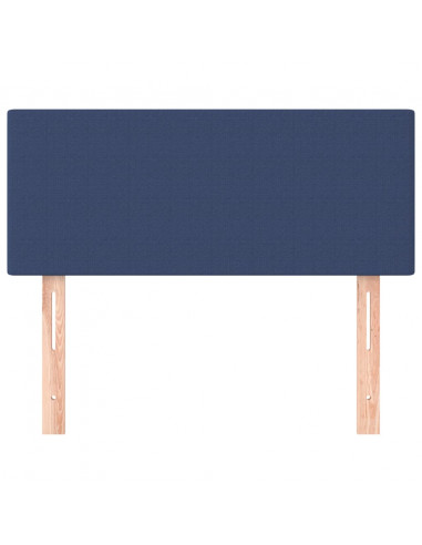 Testiera Blu 80x5x78/88 cm in Tessuto