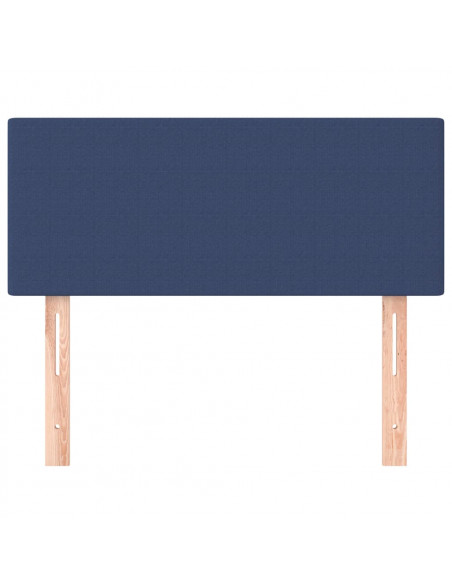 Testiera Blu 80x5x78/88 cm in Tessuto