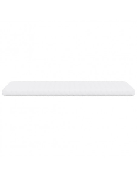 Materasso in Schiuma Bianco 80x210 cm 7 Zone Durezza 20 ILD