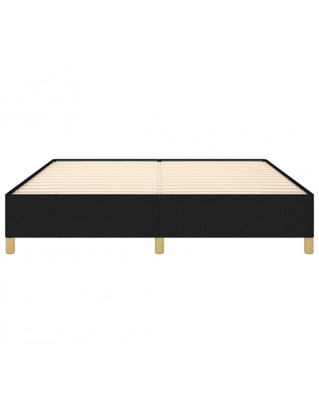 Giroletto Nero 160x200 cm in Tessuto