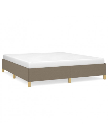 Giroletto a Molle Tortora 160x200 cm in Tessuto