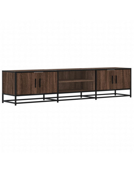 Mobile TV Rovere Marrone 180x35x41 cm in Truciolato