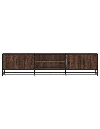 Mobile TV Rovere Marrone 180x35x41 cm in Truciolato