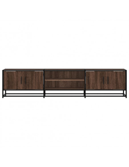 Mobile TV Rovere Marrone 180x35x41 cm in Truciolato