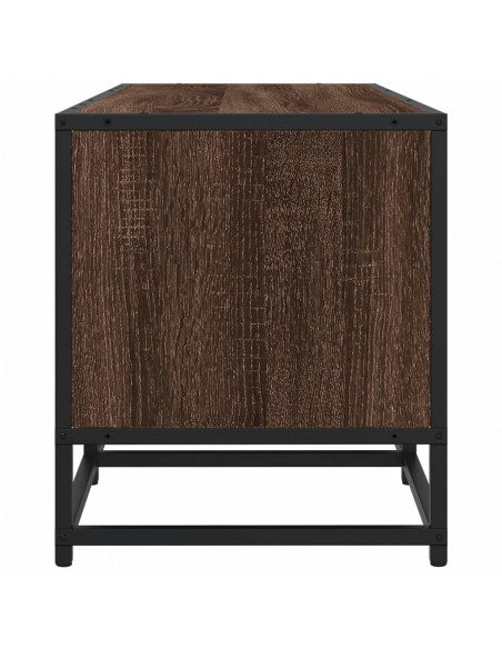 Mobile TV Rovere Marrone 180x35x41 cm in Truciolato