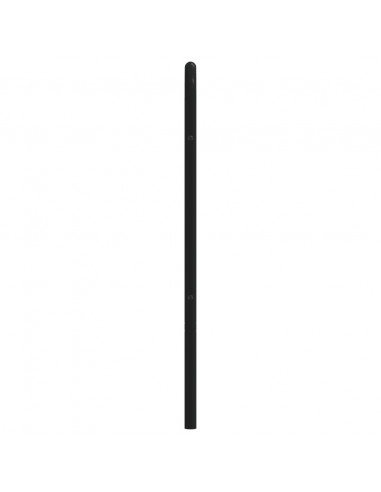 Testiera in Metallo Nero 200 cm