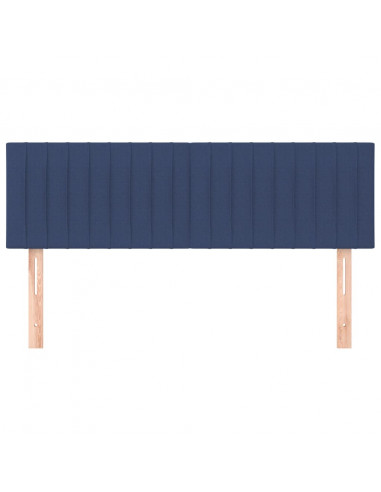 Testiere 2 pz Blu 72x5x78/88 cm in Tessuto