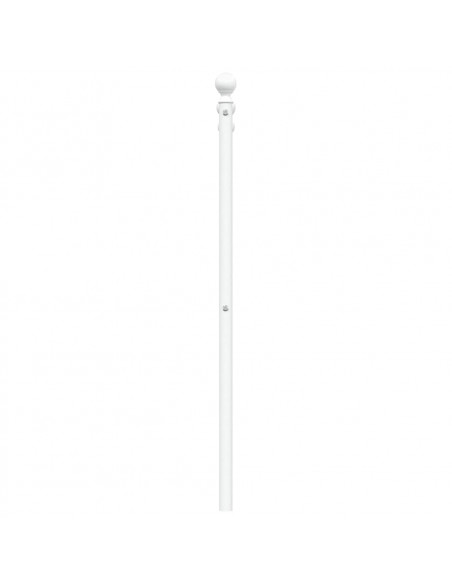 Testiera di Ricambio in Metallo Bianco 120 cm