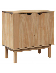 Mobile da Corridoio OTTA 45x39x57 cm in Legno Massello di Pino 2