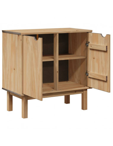 Mobile da Corridoio OTTA 45x39x57 cm in Legno Massello di Pino