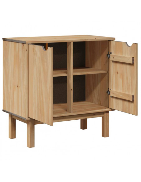 Mobile da Corridoio OTTA 45x39x57 cm in Legno Massello di Pino