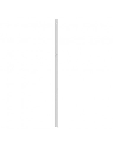 Testiera in Metallo Bianco 120 cm