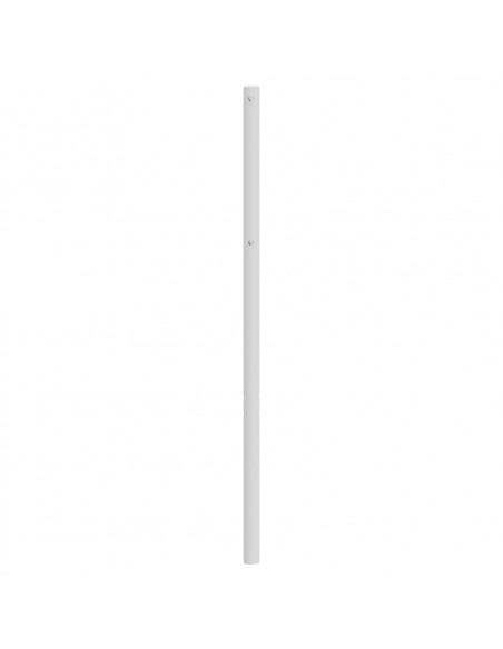 Testiera in Metallo Bianco 120 cm