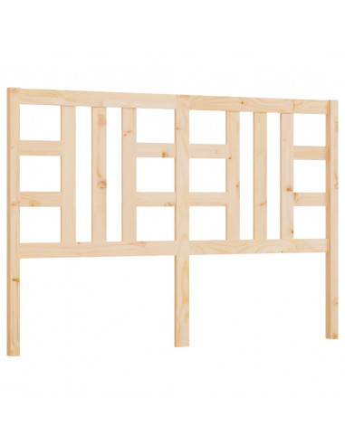 Testiera Letto 166x4x100 cm in Legno Massello di Pino