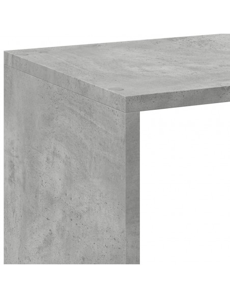 Libreria Divisorio Grigio Cemento 102x29x103,5 cm in Truciolato