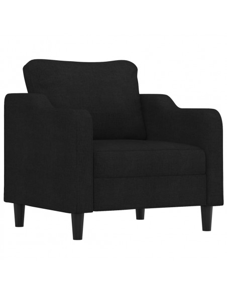 Poltrona Nera 60 cm in Tessuto