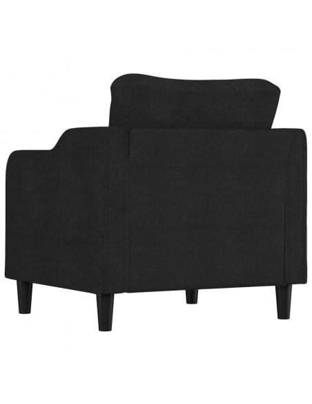 Poltrona Nera 60 cm in Tessuto