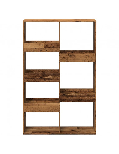 Libreria Legno Antico 100x33x155,5 cm in Legno Multistrato