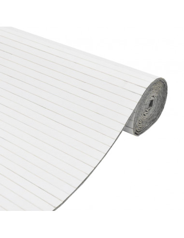 Divisorio Ambienti Bianco 165x400 cm in Bambù