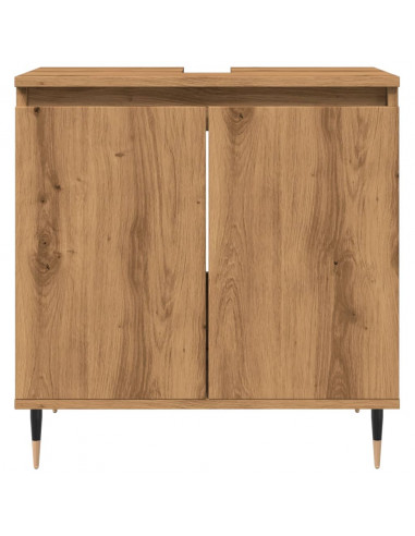 Mobile da Bagno Rovere Artigianale 58x33x60 cm in Truciolato