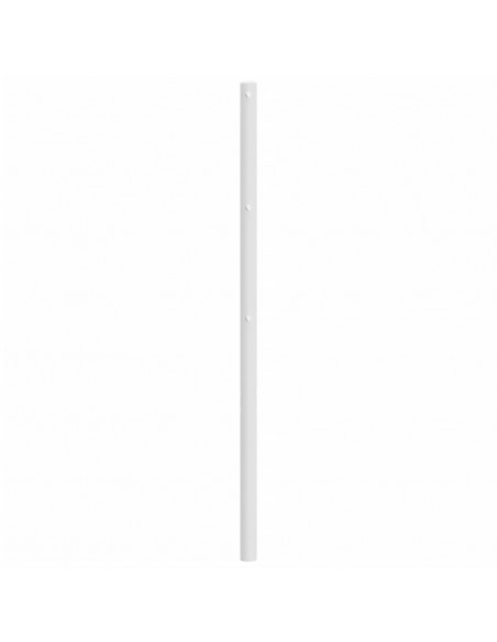 Testiera in Metallo Bianco 75 cm