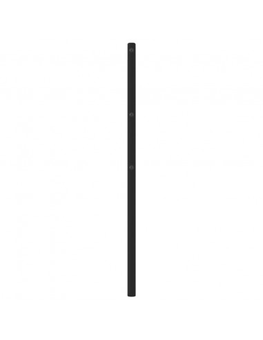 Testiera in Metallo Nero 100 cm