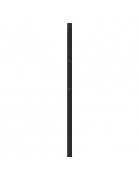 Testiera in Metallo Nero 100 cm