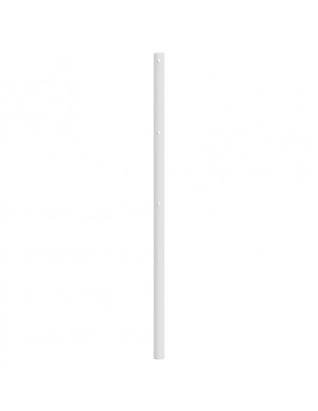 Testiera in Metallo Bianco 100 cm