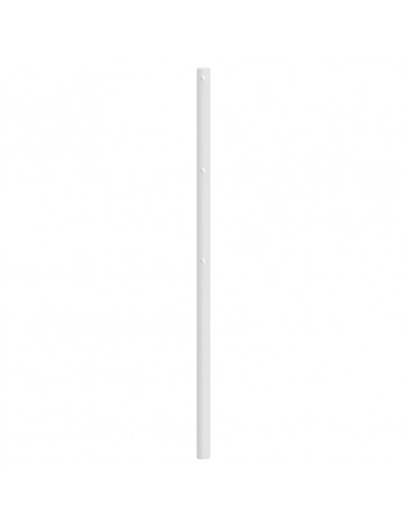 Testiera in Metallo Bianco 193 cm