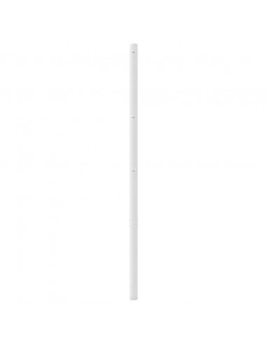 Testiera in Metallo Bianco 180 cm