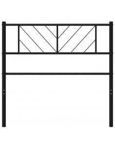 Testiera di Ricambio in Metallo Nero 75 cm 2