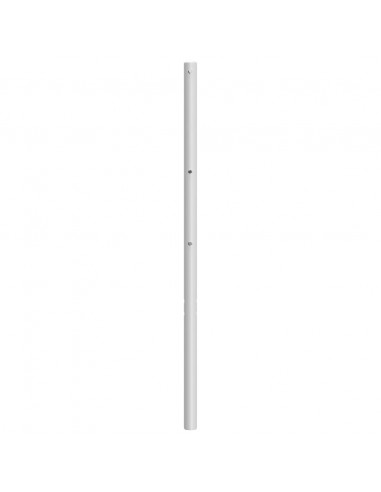 Testiera in Metallo Bianco 180 cm