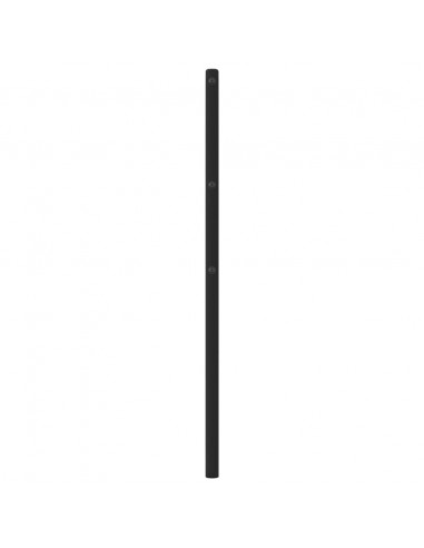 Testiera in Metallo Nero 200 cm