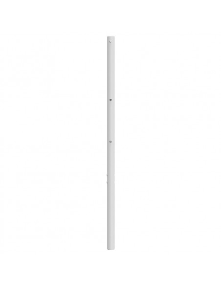 Testiera in Metallo Bianco 120 cm